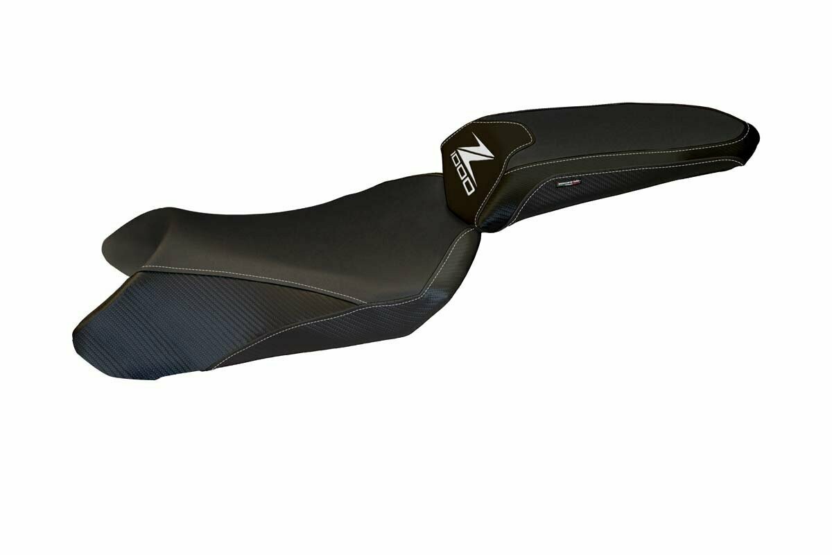 Design-Sitzbezug KAWASAKI Z100SX(11-16), casenza total black
