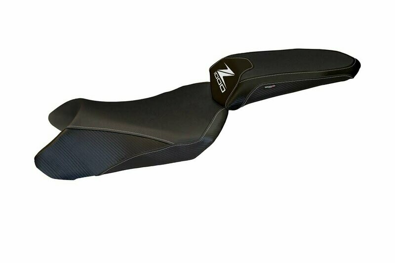 Design-Sitzbezug KAWASAKI Z100SX(11-16), casenza total black Design-Sitzbezug KAWASAKI Z100SX(11-16), casenza total black