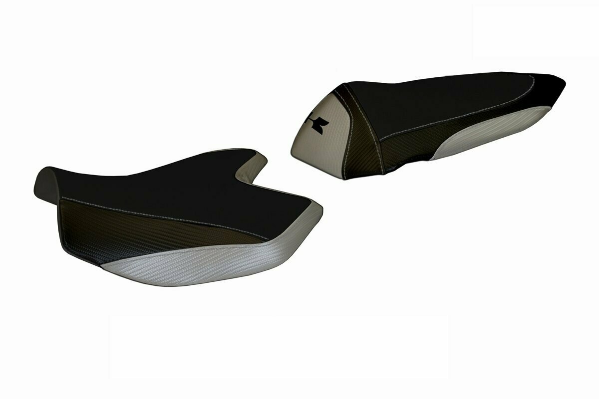 Design-Sitzbezug KAWASAKI Z 750 (07-14), amatrice 2 silber