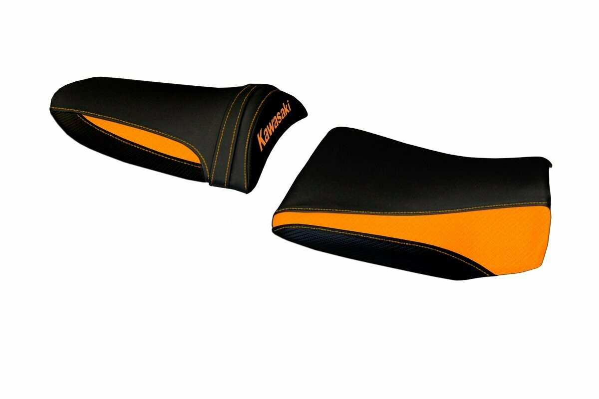 Design-Sitzbezug KAWASAKI Z1000 (03-06), sentosa 1 orange