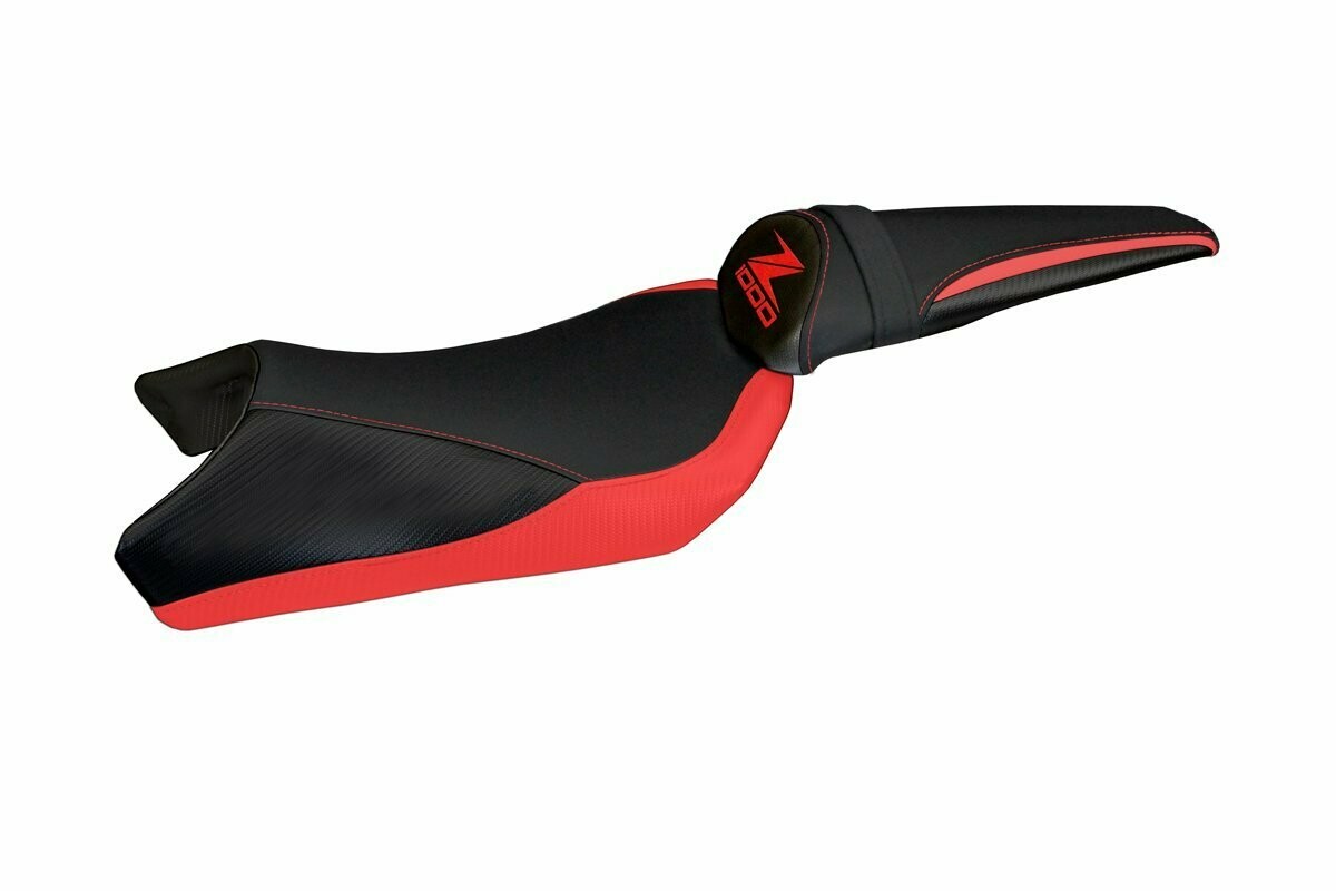 Design-Sitzbezug KAWASAKI Z1000 (10-13), berna 2 rot
