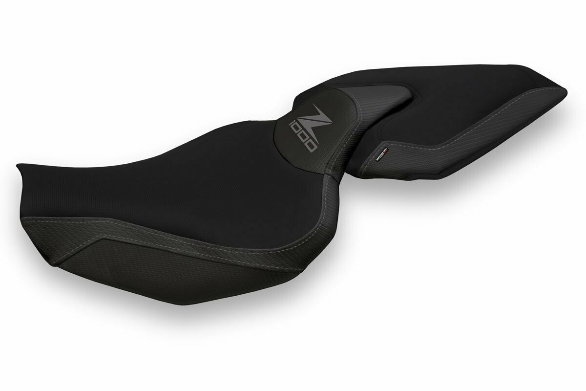 Design-Sitzbezug KAWASAKI Z1000 (14-20), mellby total black