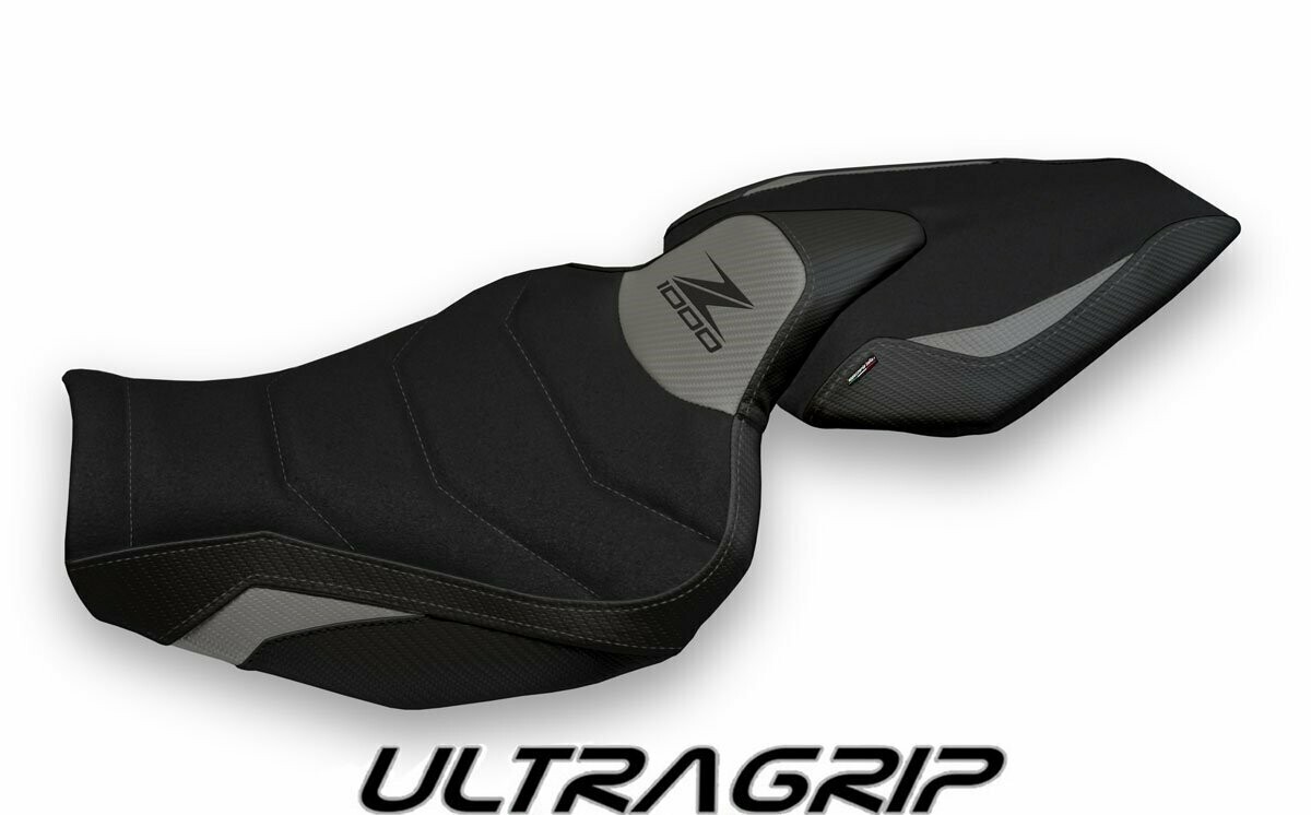 Design-Sitzbezug KAWASAKI Z1000 (14-20), ultragrip hedemora 2 grau