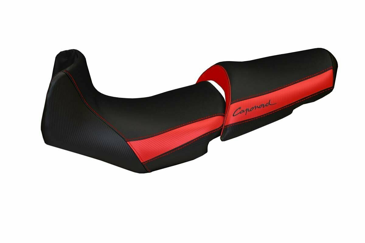 Design-Sitzbezug APRILIA Caponord 1000, cuneo rot