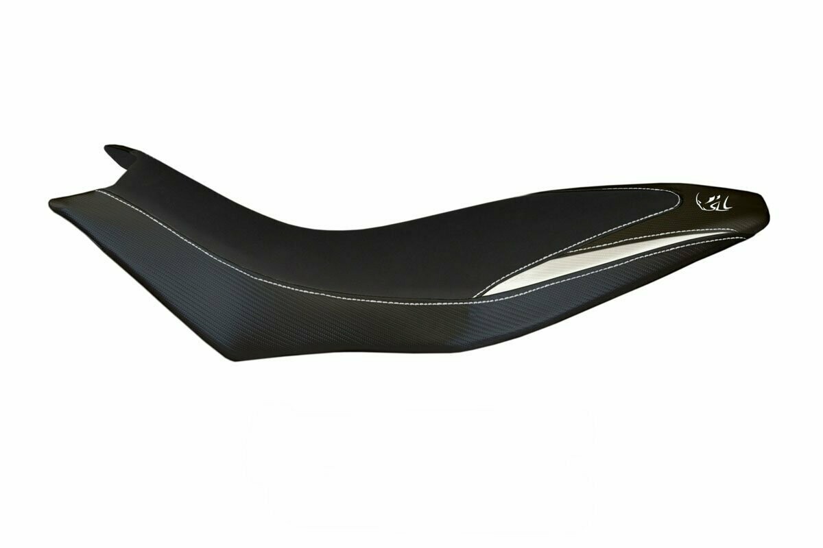 Design-Sitzbezug APRILIA DORSODURO 900, zagabria 2 weiß