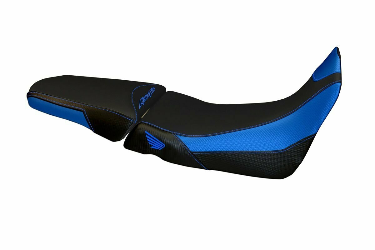 Design-Sitzbezug HONDA Africa Twin CRF 1000, palinuro 1 blau