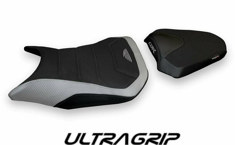 Design-Sitzbezug HONDA CBR 500R (17-20), ultragrip figari 2 grau