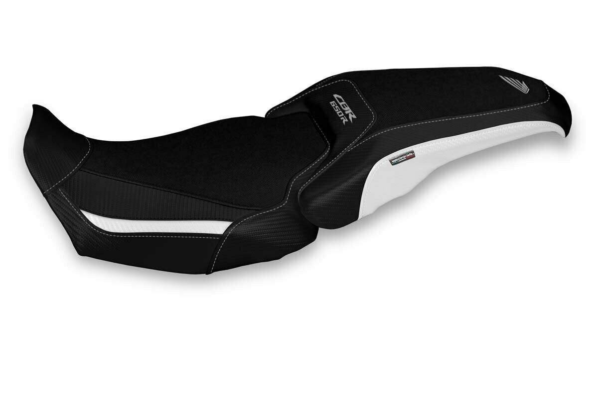 Design-Sitzbezug HONDA CBR 650R (19-20), burri 1 weiß