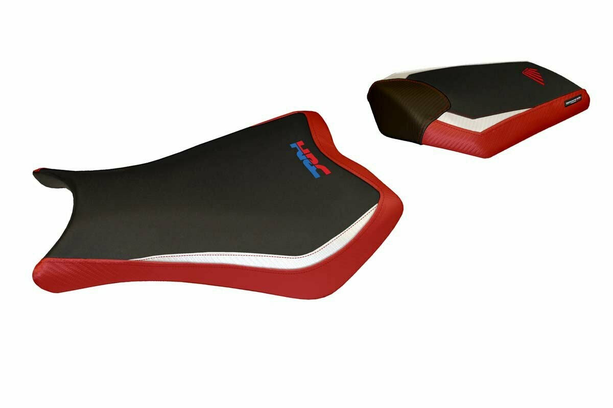 Design-Sitzbezug HONDA CBR 1000RR (12-16), menchester 2 rot/weiß