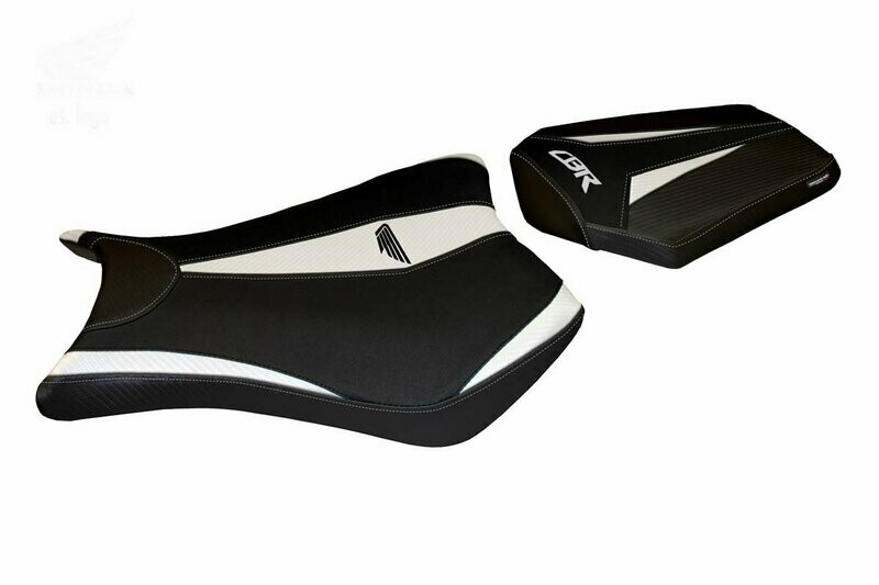 Design-Sitzbezug HONDA CBR 1000RR (12-16), oxford exclusive weiß Design-Sitzbezug HONDA CBR 1000RR (12-16), oxford exclusive weiß