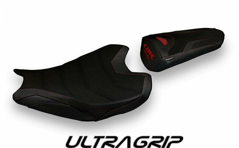 Design-Sitzbezug HONDA CBR 1000RR (17-20), ultragrip calci 1 schwarz