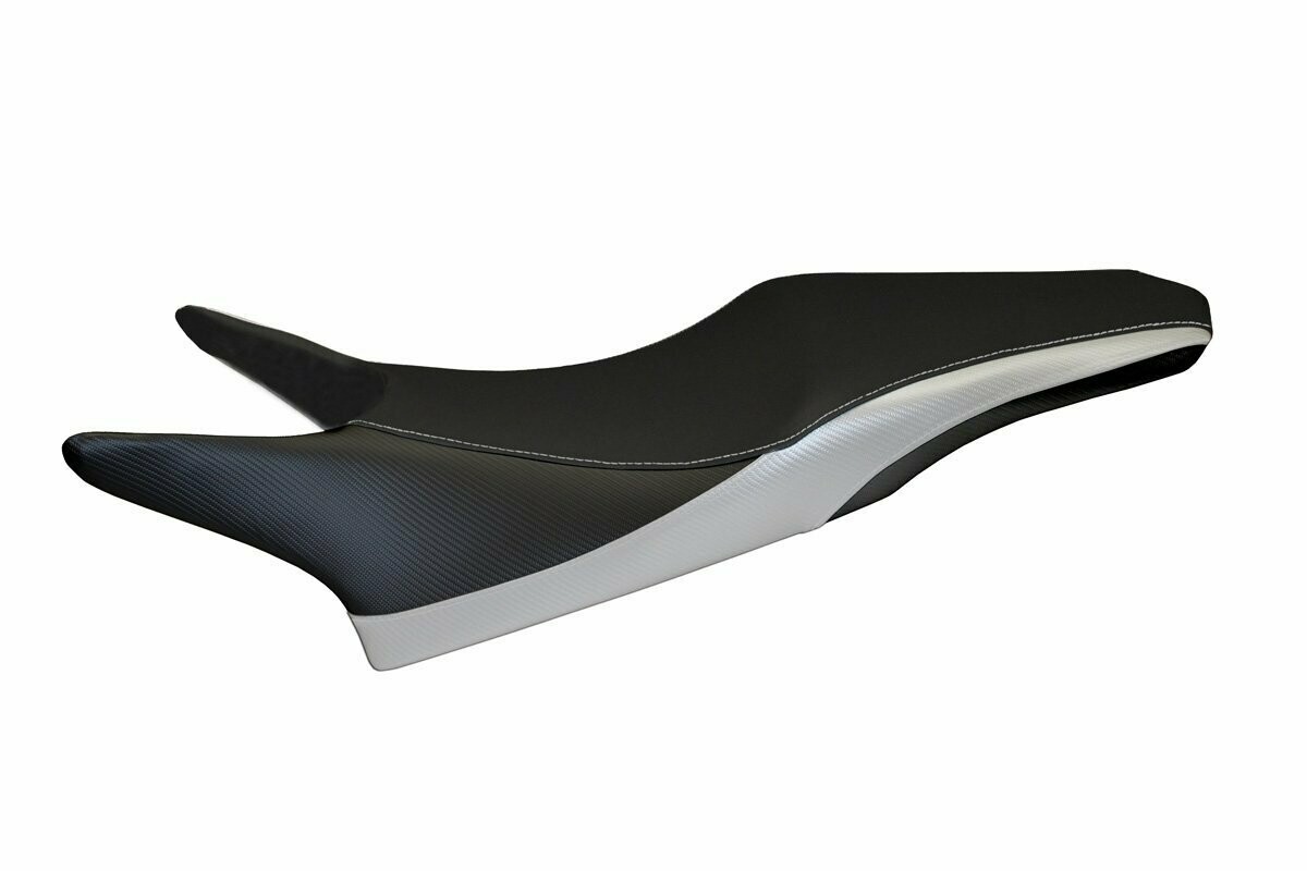 Design-Sitzbezug HONDA CROSSRUNNER 800 (10-14), caserta 2 silber
