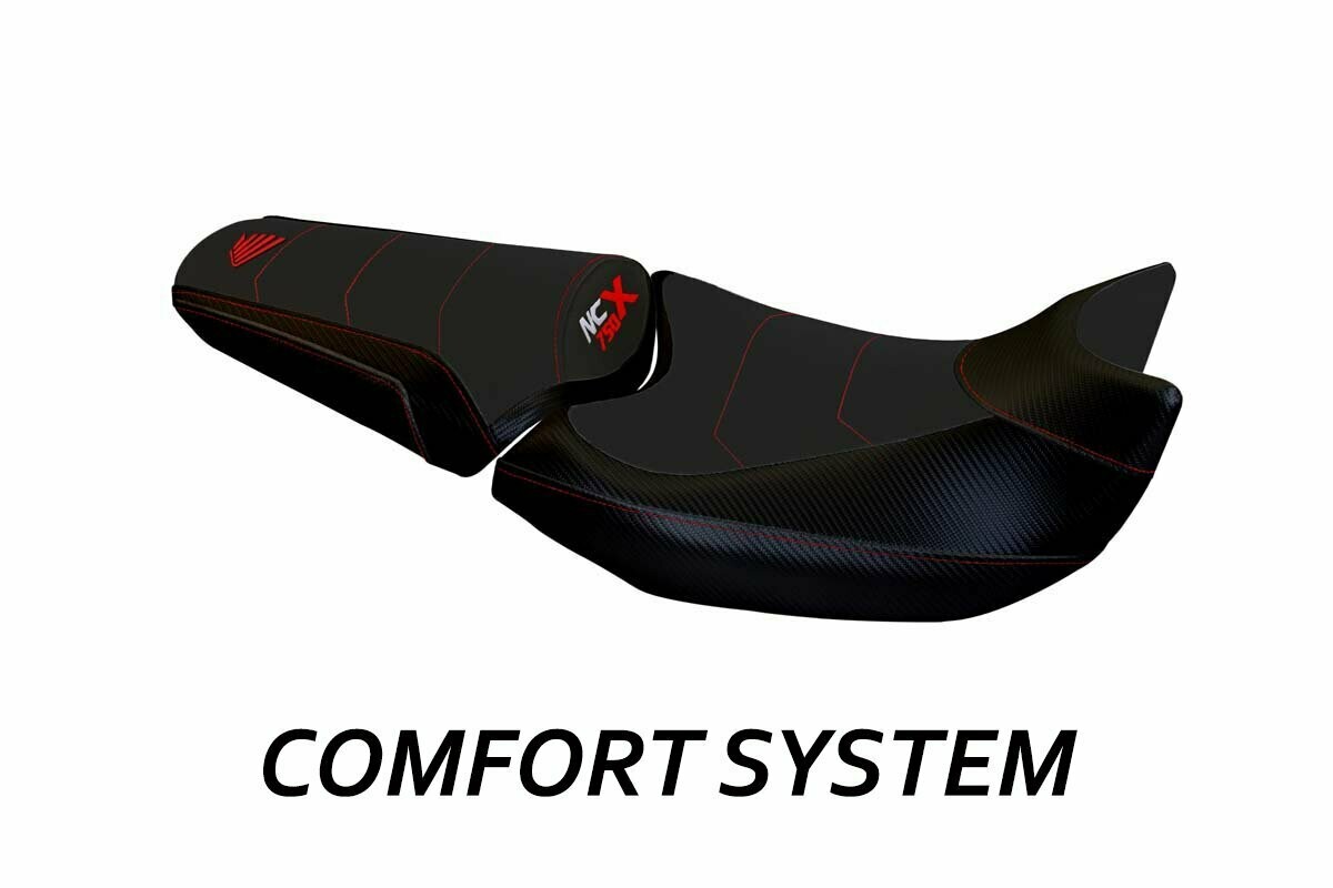 Design-Sitzbezug HONDA NC700S-NC700X, CS brera total black