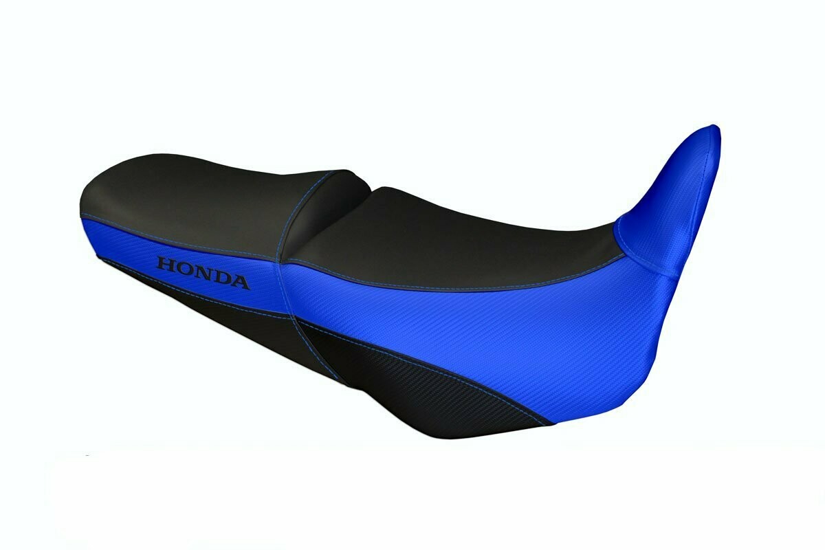 Design-Sitzbezug HONDA VARADERO 1000 (99-11),  vigevano blau