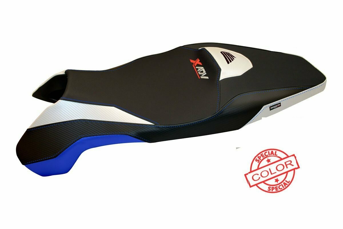 Design-Sitzbezug HONDA X-ADV, ornn spezial blau/weiß