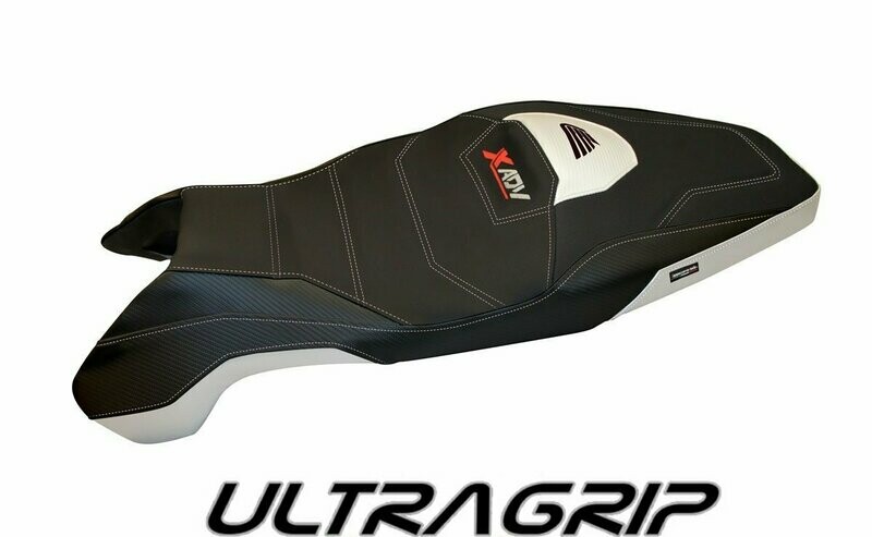 Design-Sitzbezug HONDA X-ADV, ultragrip ivern 2 weiß Design-Sitzbezug HONDA X-ADV, ultragrip ivern 2 weiß
