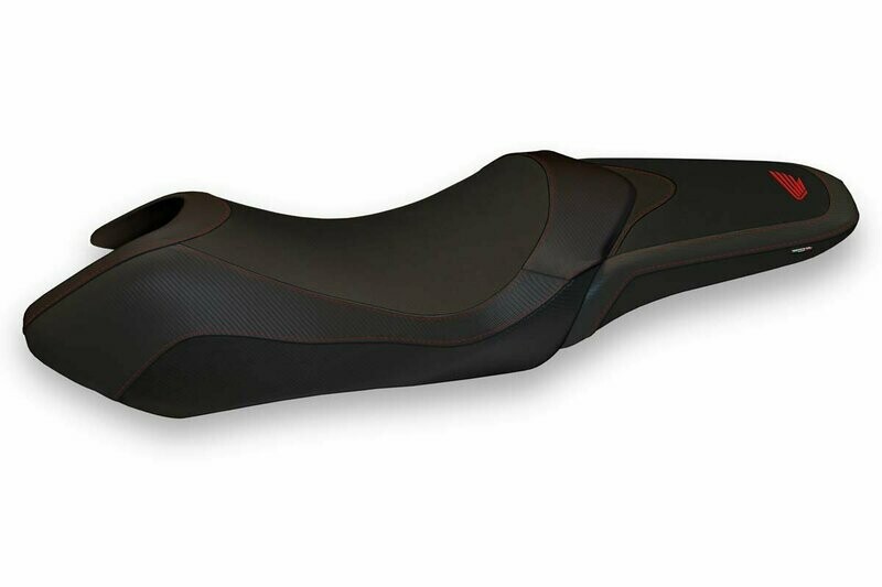 Design-Sitzbezug HONDA INTEGRA 750, lanzarote total black Design-Sitzbezug HONDA INTEGRA 750, lanzarote total black