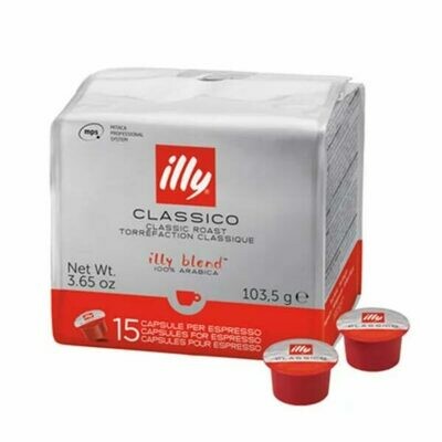 Cápsula de Café MPS Illy CLASICO. Pack 15 uds.