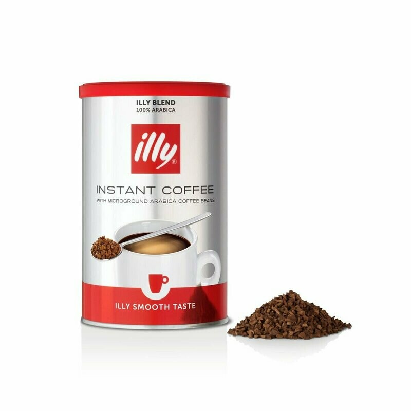 Café Soluble Illy CLASICO. Lata 95 gr. Pack 6 latas x 95 gr.