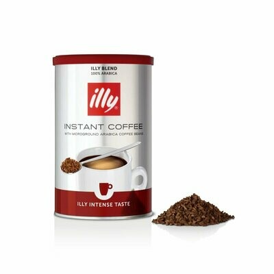 Café Soluble Illy INTENSO. Lata 95 gr. Pack 6 latas x 95 gr.
