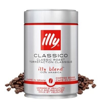 Café en grano Illy CLASSICO lata 250 gr.