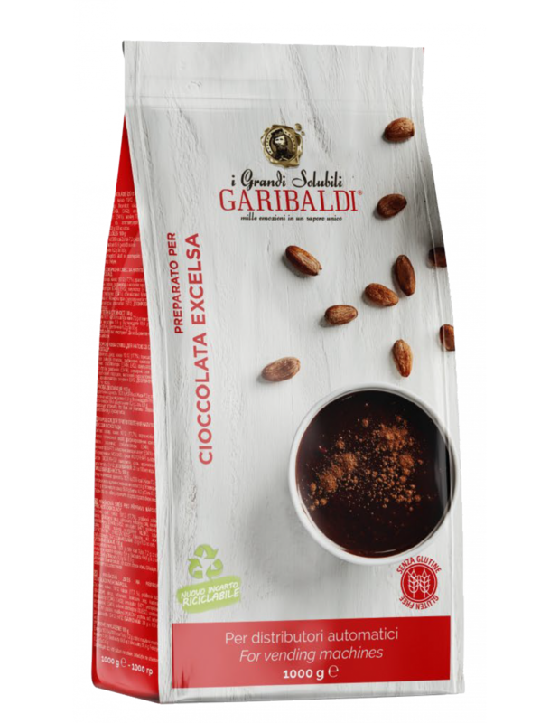 Chocolate Polvo Premium Garibaldi 1 kg.