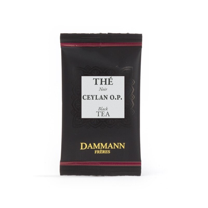Té Negro CEYLAN O.P. Caja 4 pack de 24. Total 96 bolsitas de té Cristal®.