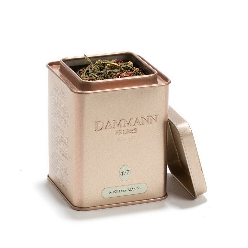 Té Verde a granel MISS DAMMANN. Pack 6 latas de 100 gr.