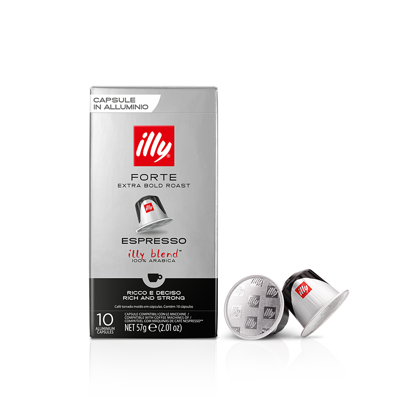 Cápsula compatible Nespresso® Illy Forte. Cápsula compatible Nespresso® Illy Forte.