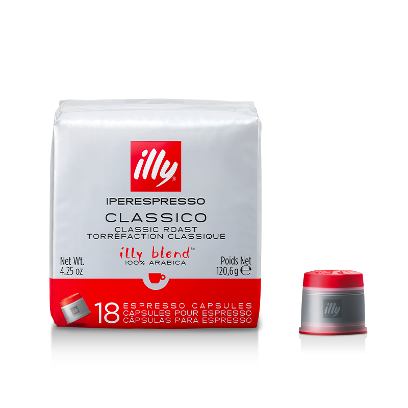 Cápsula de Café Iperespresso Illy CLASICO. Paq. 18 cápsulas Cápsula de Café Iperespresso Illy CLASICO. Paq. 18 cápsulas
