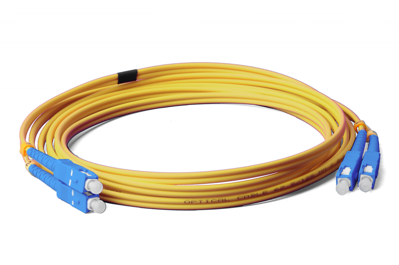 5m SC/UPC-SC/UPC Duplex Singlemode OS2 9/125 Lichtwellenleiter
