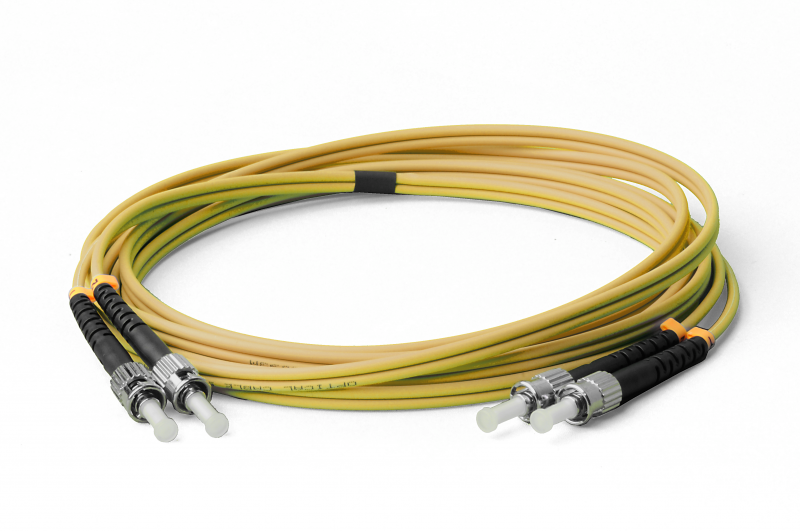 5m ST/UPC-ST/UPC Duplex Singlemode OS2 9/125 Lichtwellenleiter