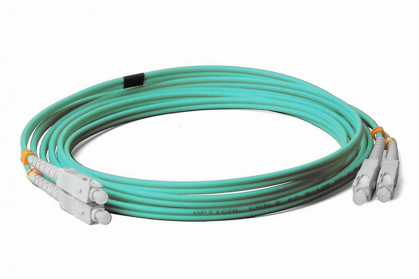 20m SC/UPC-SC/UPC Duplex Multimode OM3 50/125 Lichtwellenleiter