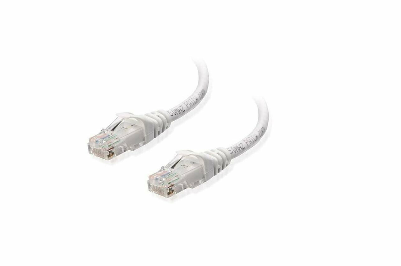 Cat.6A Patchkabel S/FTP - weiß - 1m