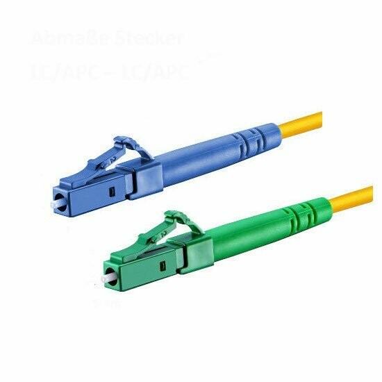 7m LC/UPC-LC/APC Simplex Singlemode OS2 9/125 Lichtwellenleiter