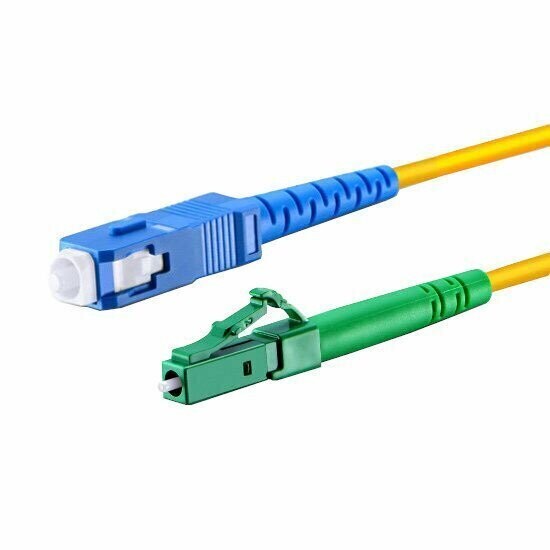 1m LC/APC-SC/UPC Simplex Singlemode OS2 9/125 Lichtwellenleiter 1m LC/APC-SC/UPC Simplex Singlemode OS2 9/125 Lichtwellenleiter