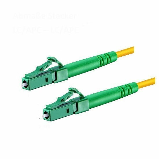 15m LC/APC-LC/APC Simplex Singlemode OS2 9/125 Lichtwellenleiter 15m LC/APC-LC/APC Simplex Singlemode OS2 9/125 Lichtwellenleiter