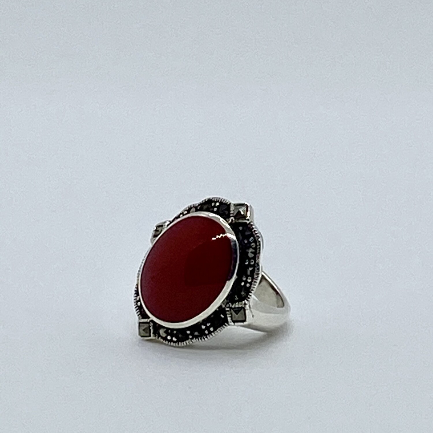 925 Silver Vampiro Ring Size 6