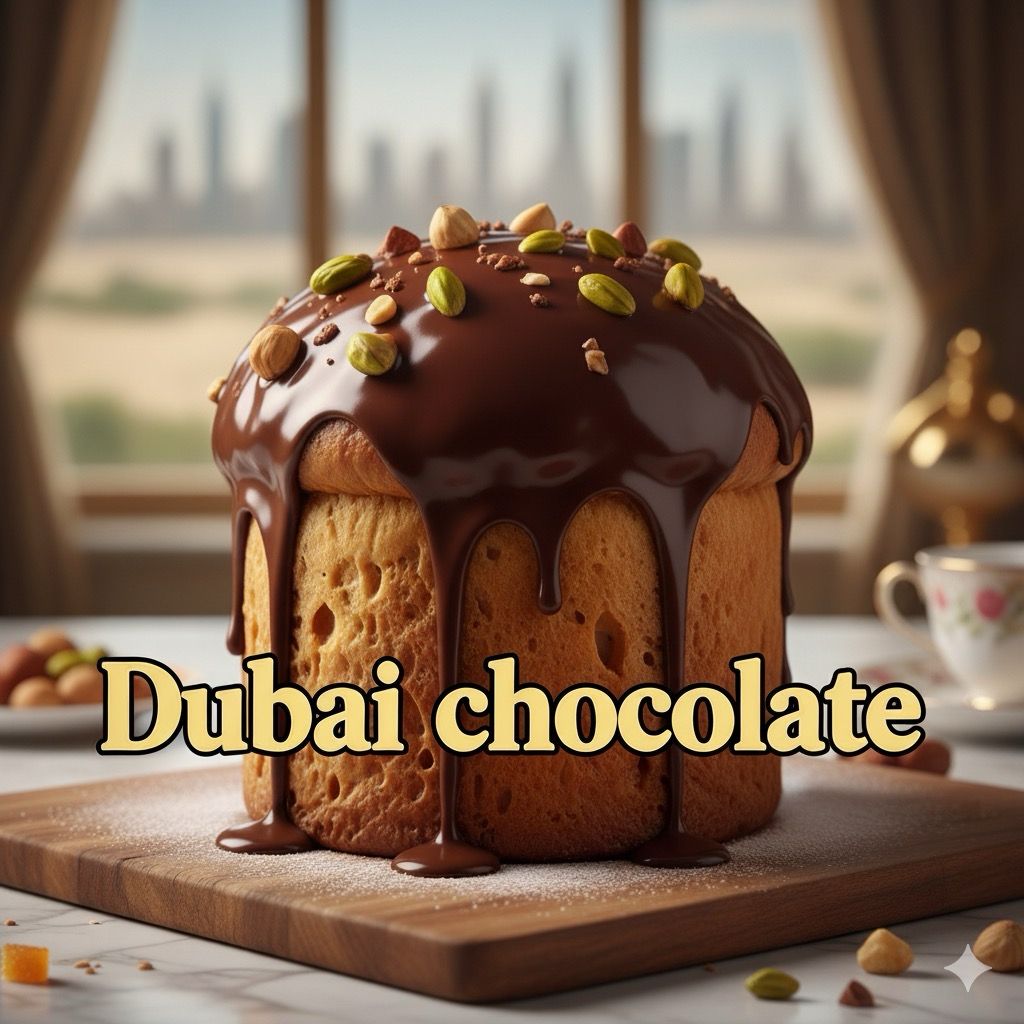 PANETTONE DUBAI CHOCOLATE 