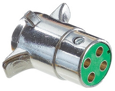 4-Way Plug Chrome Plated P409