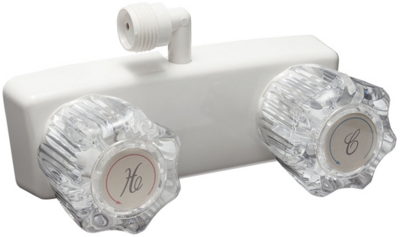 DFT 4" Exterior Shower Faucet White DF-SA100A1-WT