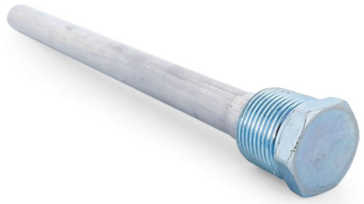 Camco Anode Rod 9-1/2&quot; Aluminum 3/4&quot;MPT=11563