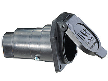 7-Way RV Socket Nylon=P707 7-Way RV Socket Nylon=P707