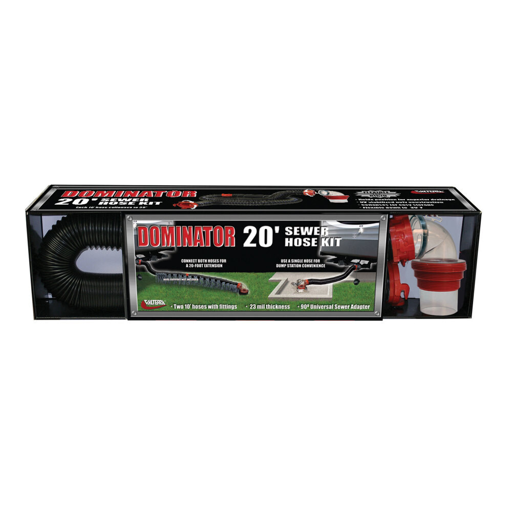 Valterra 20&#39; Dominator Sewer Hose=D04-0275