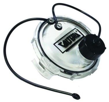 Valterra. 3&quot; Cap w/ Hose Thead Con. Clear=T1020-1CLR