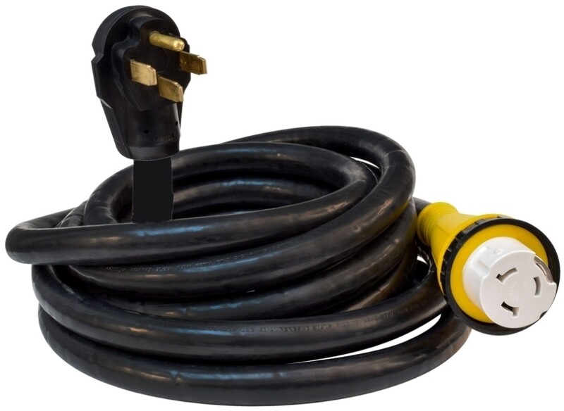 Valterra 50A Detachable 25&#39; Power Cord=A10-5025EDBK