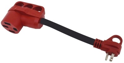 Valterra 15A-50A Adapter Cord 12" =A10-1550VP