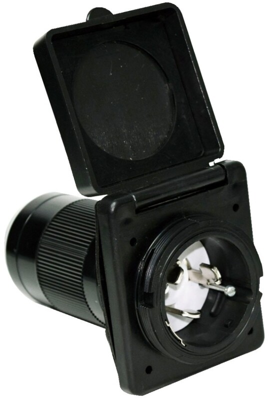 Valterra 50Amp RV Inlet Black= A10-50INBKVP