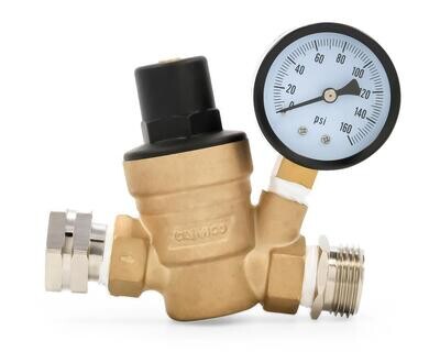 Camco Adjustable Water Pressure Regulator 40058