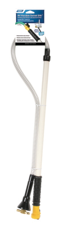 Camco Holding Tank Rinser Flex Swivel Stik=40074